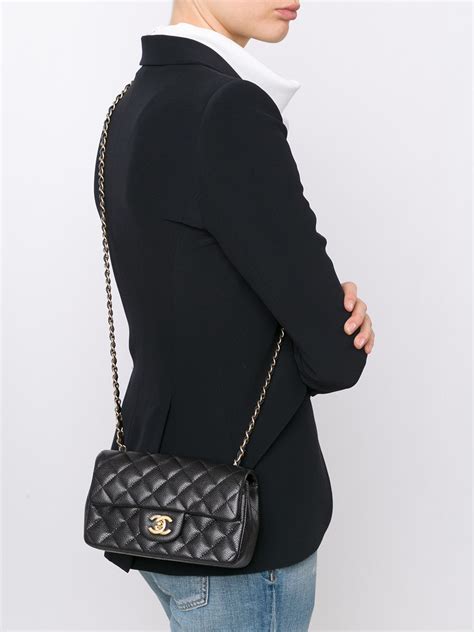 chanel mini flap bag crossbody